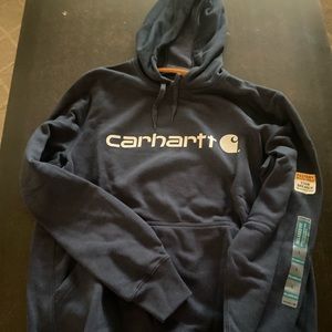 Navy Blue Carhartt Hoodie L